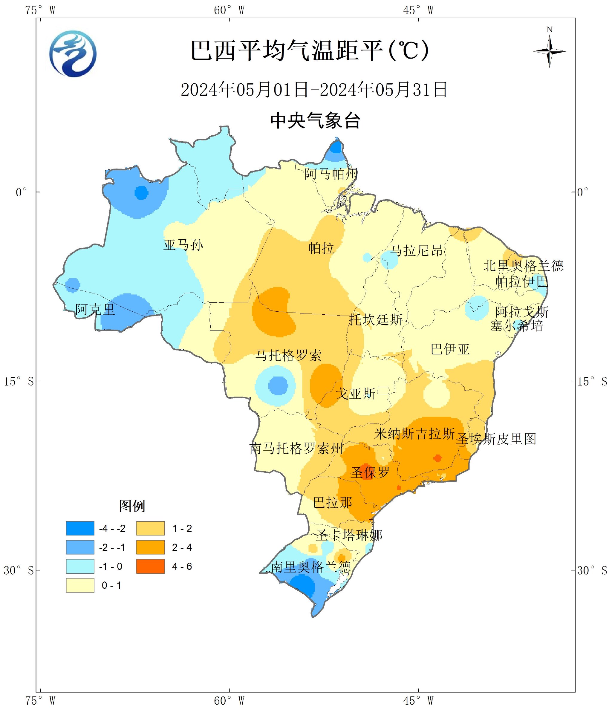 中央气象台：国外农业气象监测与作物产量展望（2024年06月08日）