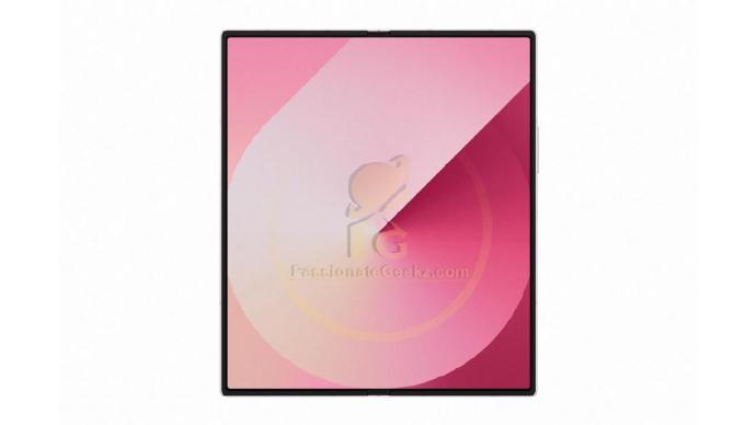 三星 Galaxy Z Fold6 折叠屏手机粉色款渲染图首曝，7 月 10 日发布  第3张