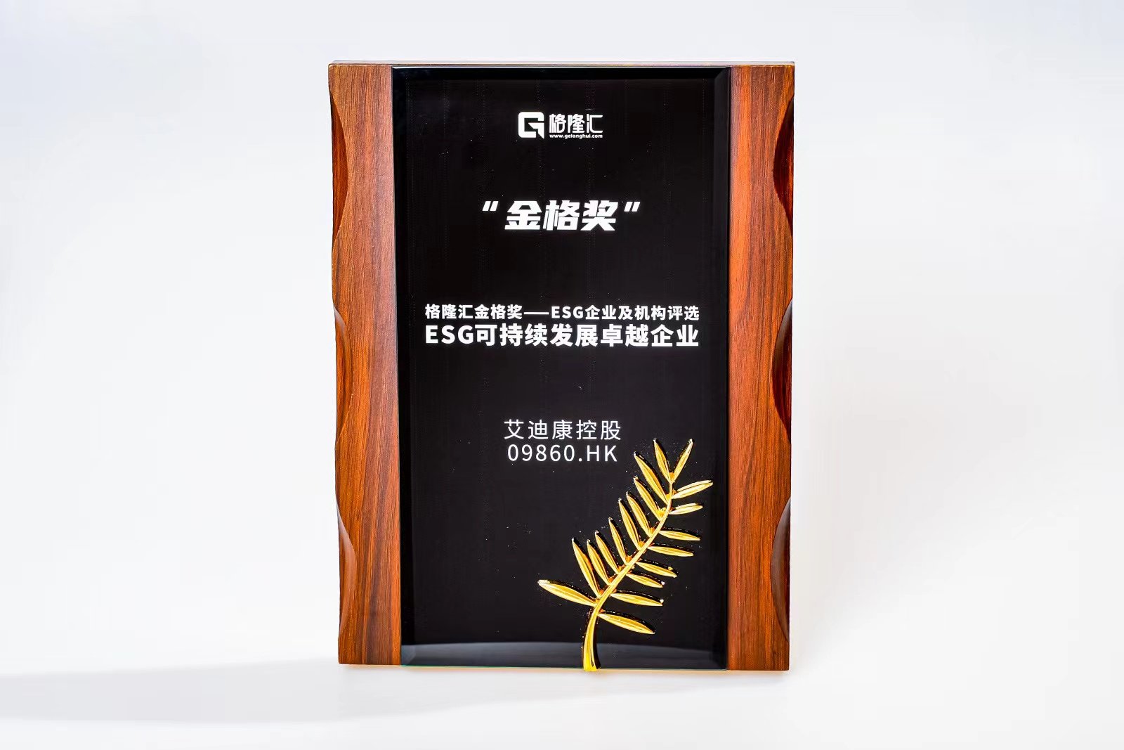 艾迪康控股(9860.HK)荣获格隆汇金格奖・ESG可持续发展卓越企业  第1张
