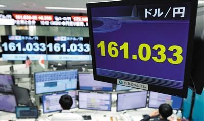 日元汇率再度暴跌 触及38年新低