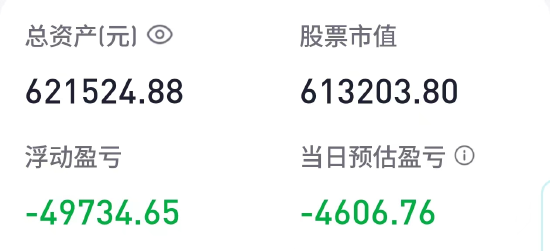 胡锡进：今天跌了4606元，总亏损又扩至7.85万  第1张