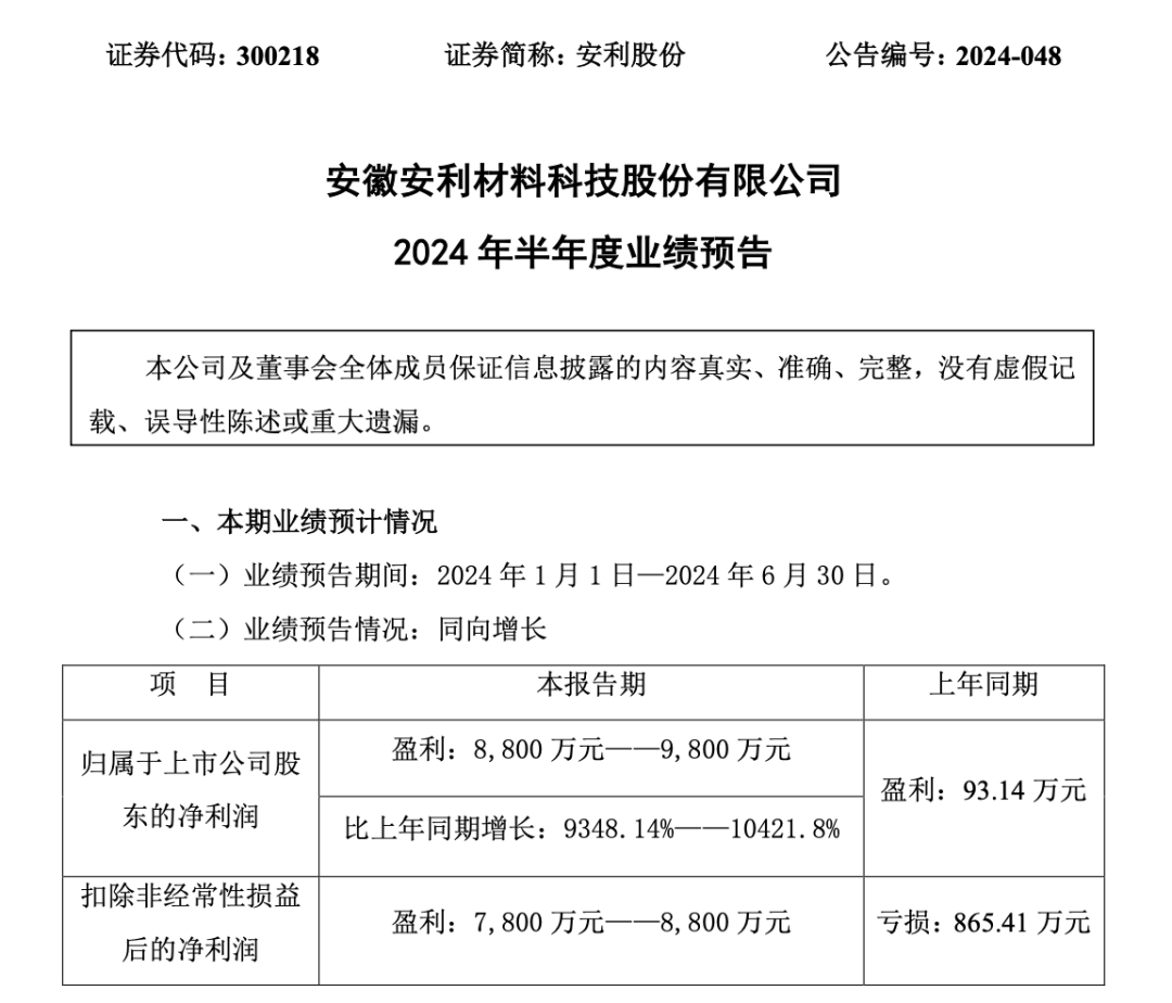 最高预增超百倍！回购、增持、分红也在继续  第1张