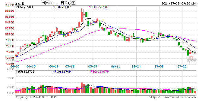 光大期货有色金属类日报7.30  第2张