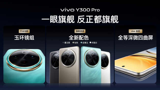 vivo Y300 Pro发布：搭载6500mAh超薄蓝海电池，起售价1799元  第6张