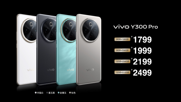 vivo Y300 Pro发布：搭载6500mAh超薄蓝海电池，起售价1799元  第9张