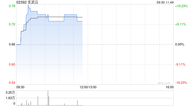 玄武云早盘涨逾11% 公司上半年营收稳健增长  第1张